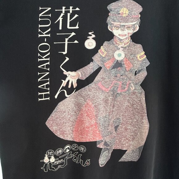 Funimation Toilet-Bound Hanako-Kun Graphic Anime Tee Black Men XL - Picture 4 of 12